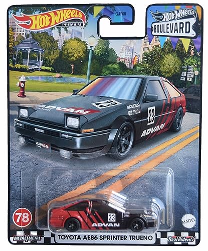 Hot Wheels Toyota AE86 Sprinter Trueno miniatura 1