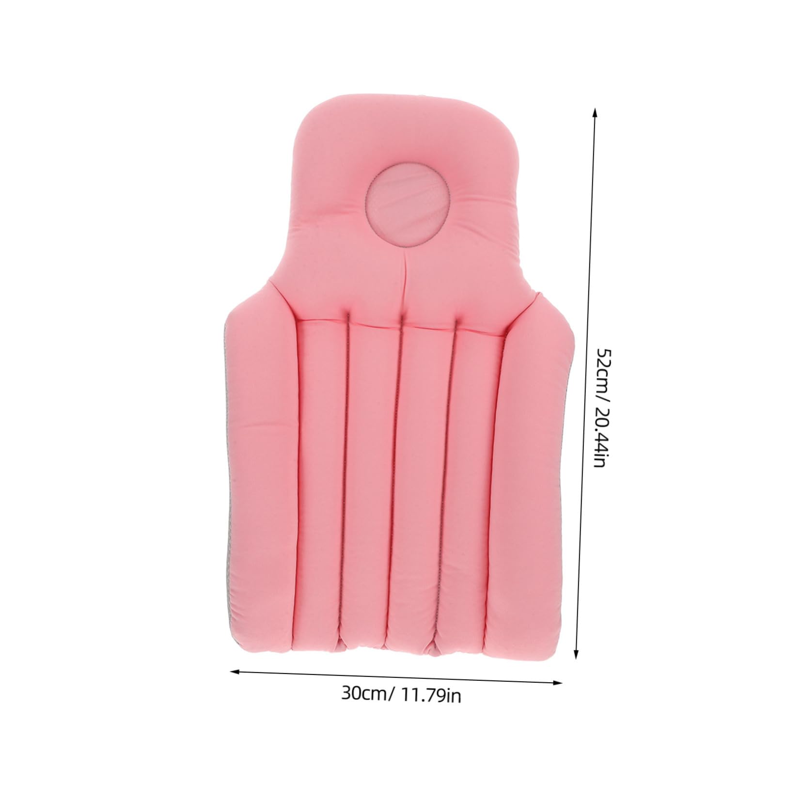 TOVINANNA Foldable Bathtub Seat Lumbar Pillow Full Body Bath Pillow for Adults Bath Seat Pad for Elderly