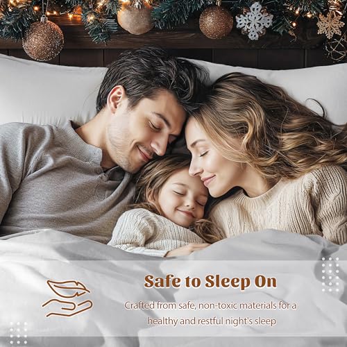 Image of 100% Linen Sheet Set Breathable Natural Linen Sheets 4Pcs Full Size, Bedding Set Deep Pocket Up to 16 inch Soft Sheet