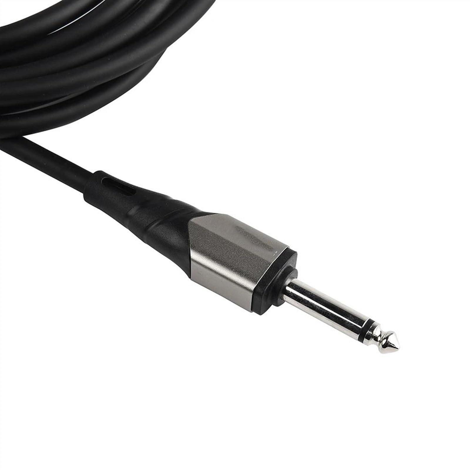 Kabel Audio Do Gitary Kabel do instrumentu gitarowego 1/4" Stereo z męskiego na męskie. Obudowa ze stopu cynku i nylonowy oplot (Size : 10M)