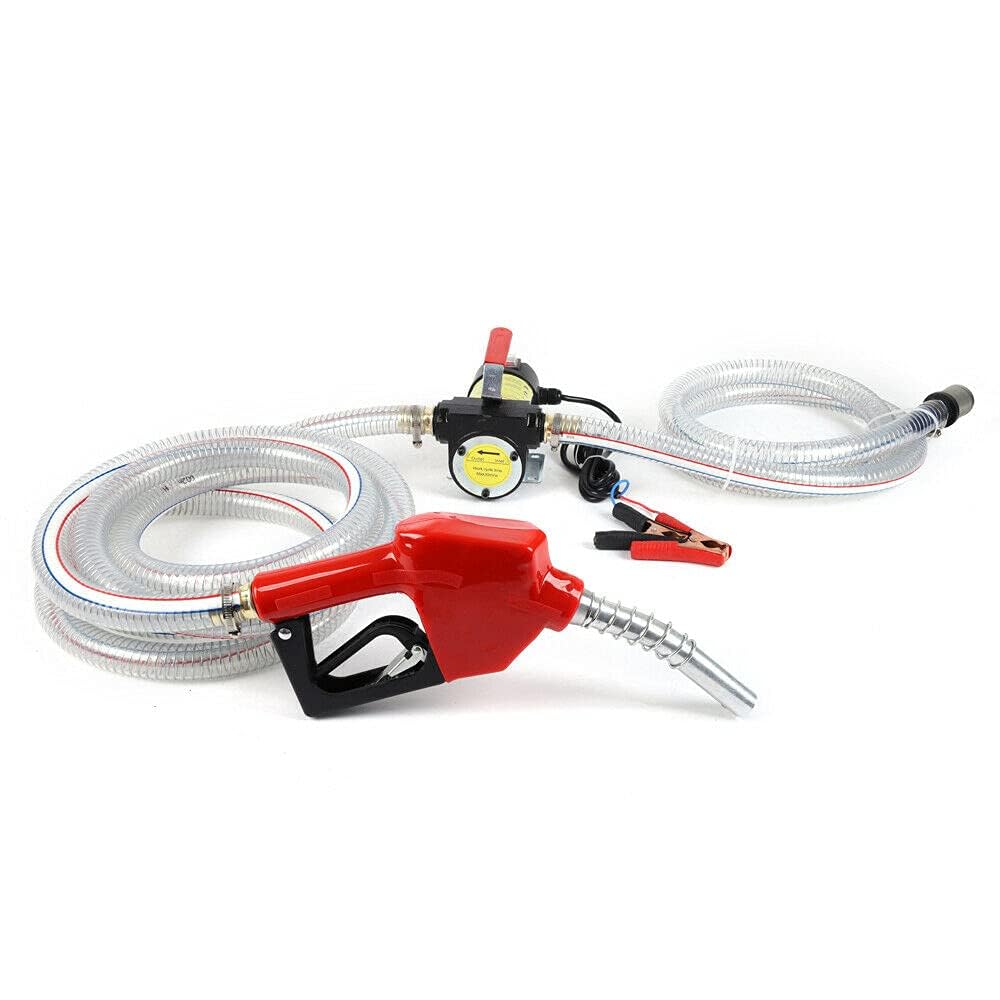 Pompa diesel autoadescante, set completo, pompa del carburante, 12 V, 175 W, pompa automatica di travaso 50 l/min, velocità di rotazione 3500 R/M