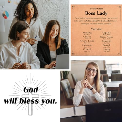 Image of Christian Gifts for Women Girls, Religious Cross Bracelet, Birthday Christmas Easter Baptism Confirmation First Communion Valentines Day Graduation Gifts for Her