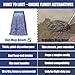 6 Pack Commercial Mop Head Replacements, Blue Loop-End Microfiber Mop Head Replacement, Heavy Duty Looped End Cotton String Industrial Wet Mops Refill for Home Commercial Industrial Floor Cleaning