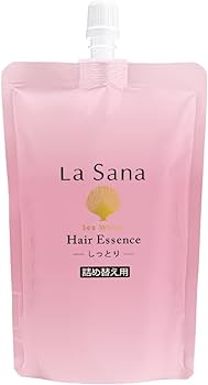 Amazon | ラサーナ (La Sana) 海藻 ヘアエッセンス しっとり 無香料