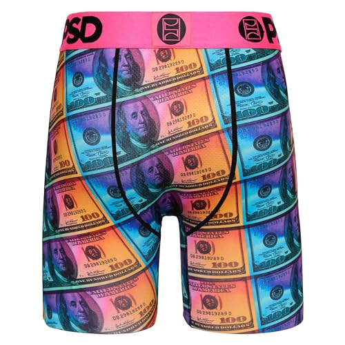 PSD Men's Money Gleam Boxer Briefs, Multi, XL4