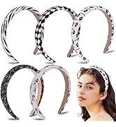 Zifengcer Headband for Women, Sponge Padded Headbands for Girls Hair Band Accessories for Daily P...