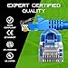 GearIT Cat 6 Ethernet Cable Pack - 10-Pack 3 ft Cat6 Ethernet Patch Cables | RJ45 Network Patch Cable, 10 Gbps Snagless Gold-Plated Connectors - Ethernet Cable Cat 6 for PC, TV, Router - Blue