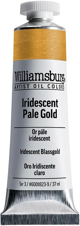 Iridescent Pale Gold