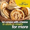 Arepas La Mejor Cheese-Flavored Arepas | Ready-to-Eat Colombian | Venezuelan Corn Tortilla with Cheese Mixed in Dough | Authentic Latin Food for Breakfast, Lunch, Dinner, Snacks (3 Packs × 5 Arepas) #4