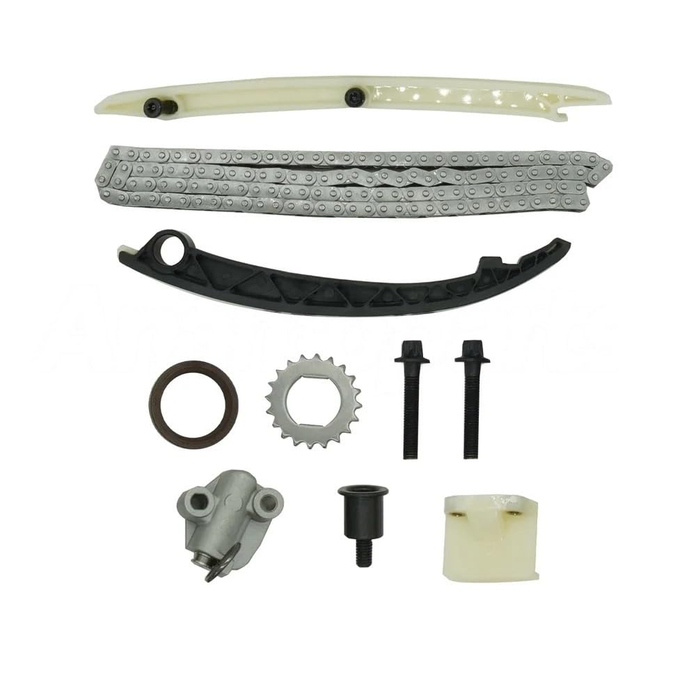 kit catena pompa olio Adatto per GM 11-16 Adatto per Buick Encore 1.4L 1.4T Turbo Motore Completo Guarnizioni Riparazione Pistone Set catena di distribuzione Vvt Kit catena pompa olio motore