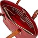 Dooney & Bourke Handbags for Women, Pebble Grain Leather Hanna Small Tote Bag with Zipper Compartment - Red