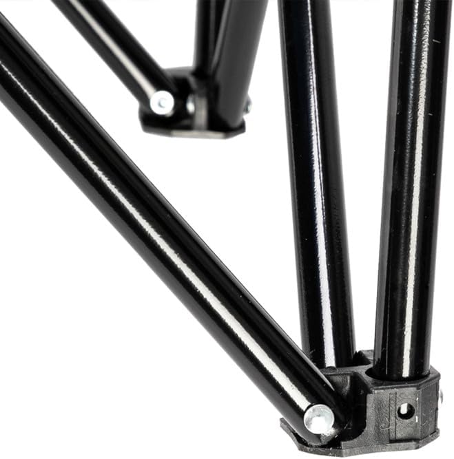 Miniatura 8 de NOLLAM Silla plegable para acampar al aire libre, soporte resistente, marco de acero de 230 libras, silla plegable acolchada con soporte para tazas,