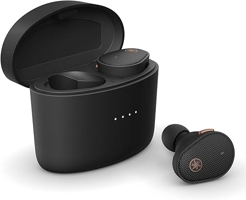 Miniatura 7 de Yamaha TW-E5B - Auriculares inalámbricos verdaderos, auriculares Bluetooth, sonido premium, captura de voz clara CVC, sonido ambiental, IPX5