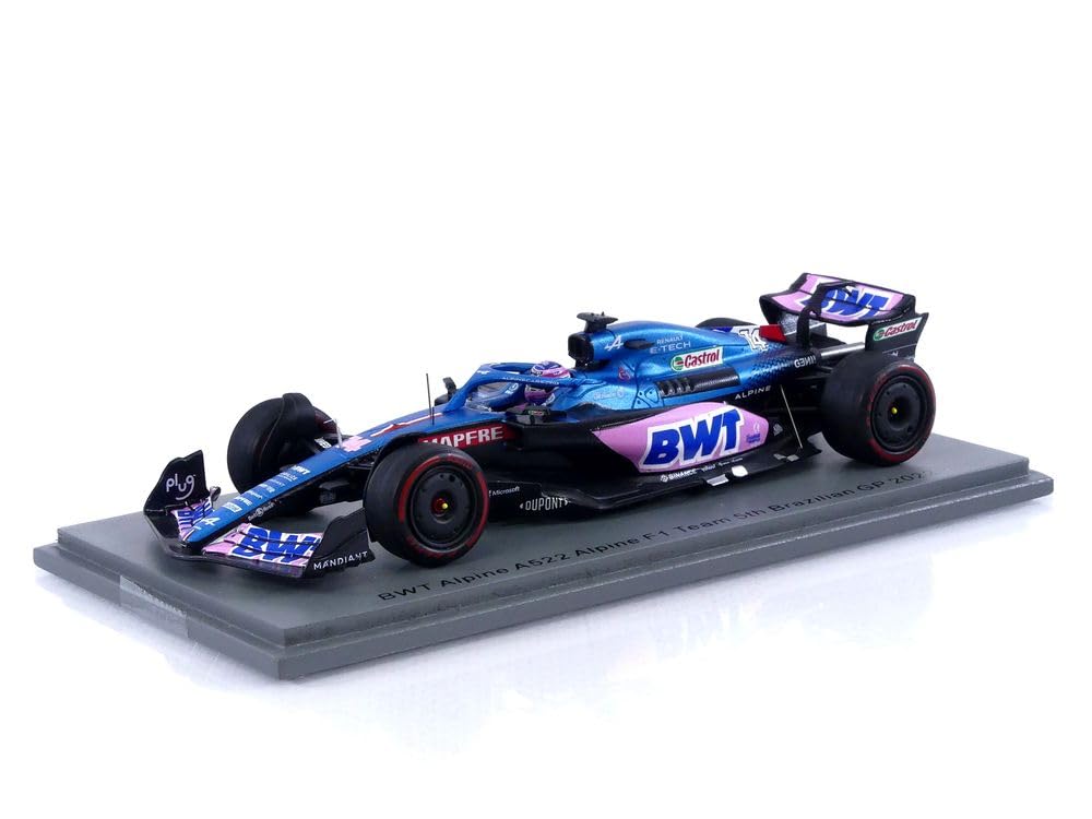 Amazon.com: Spark - ALP A522 - Brazil GP 2022-1/43 : Arts, Crafts