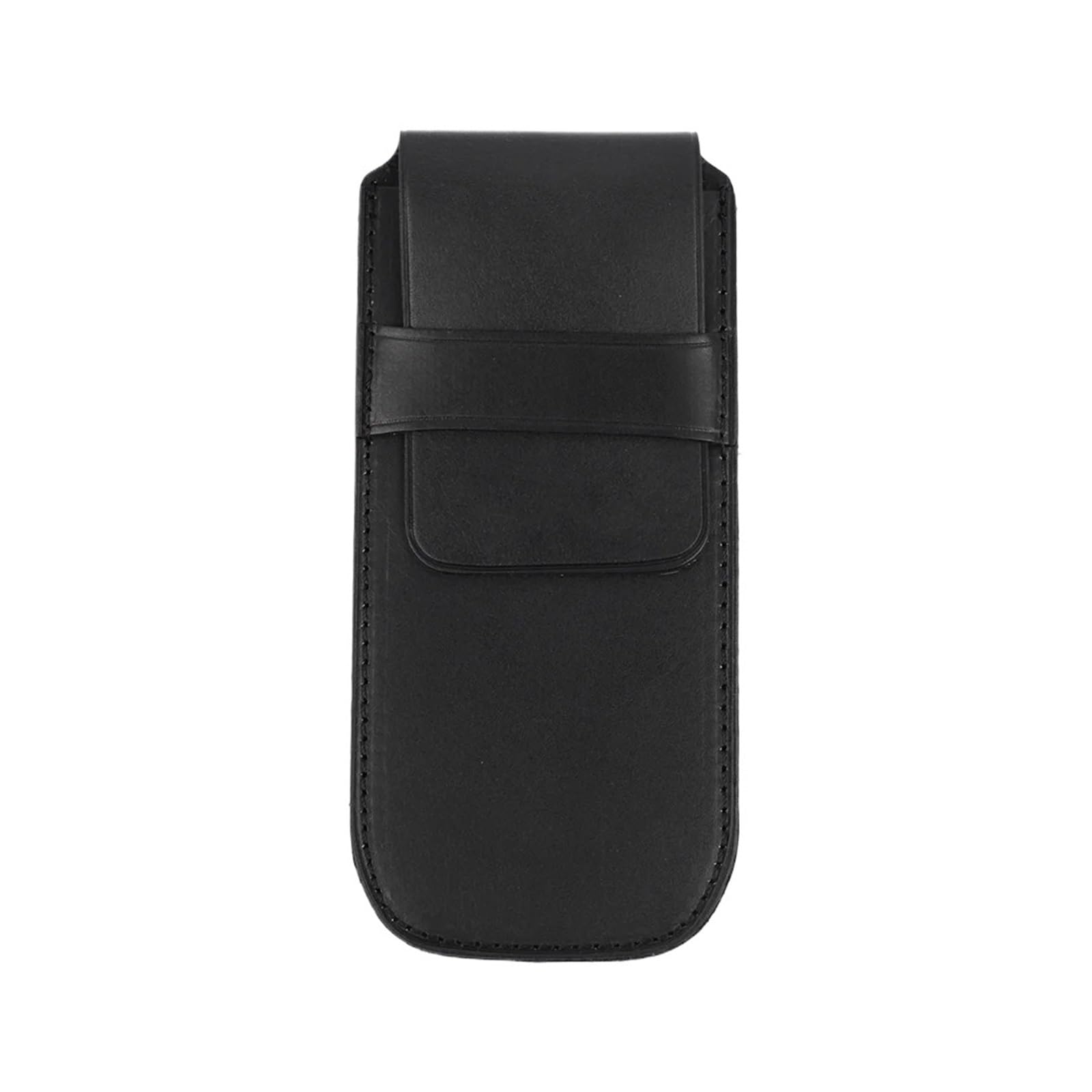 Xi Yu 1 bolsa de viaje de cuero for reloj y joyería. | Almacenar relojes, pulseras y joyas for viajar.(Black)