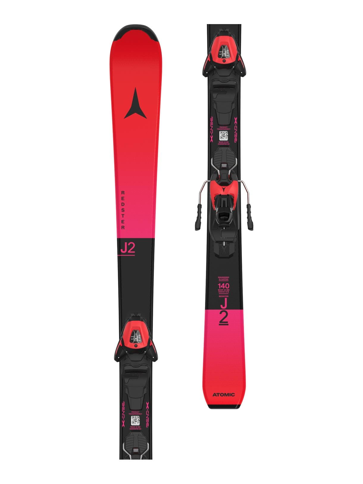 ATOMIC REDSTER J2 (130-150 cm) + L 6 GW Re Skiset