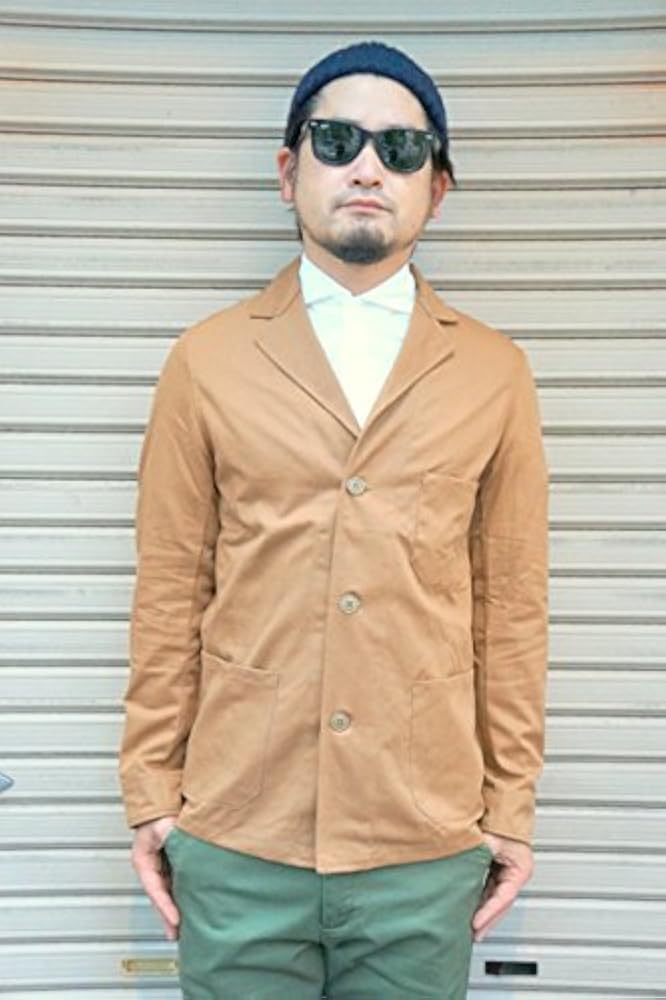 Amazon | 【YARMO】 DRIVERS JACKET UTILITY CLOTHING -BROWN- YAR Amazon | 【YARMO】 DRIVERS JACKET UTILITY CLOTHING -BROWN- YAR