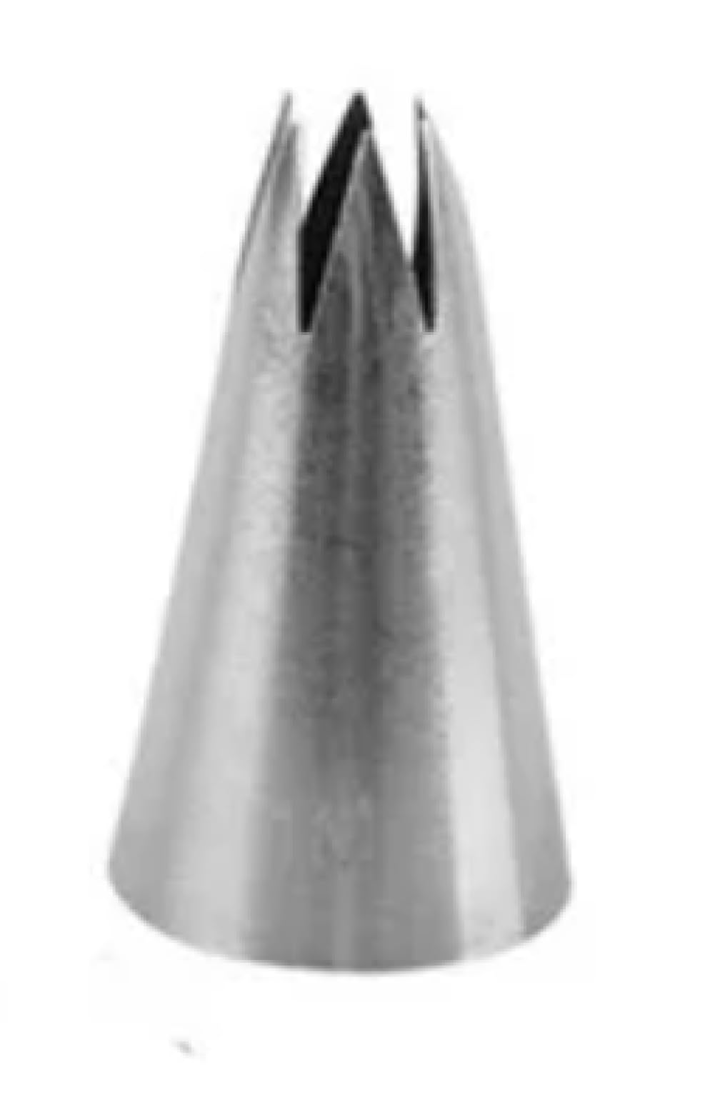 Baking Supplies - Boquilla para decoración de pasteles 304 Rvs Icing Bakken Gebak Gereedschap Gebak Bloem 6 tand Crème Boquilla para decoración de pasteles (1 m)