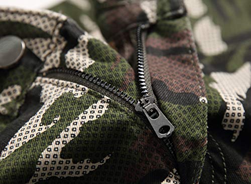 Camo Denim Jeans for Men Moto Biker Slim fit Stretch Jeans Camouflage Skinny Cargo Pants Military Army Combat Pants3