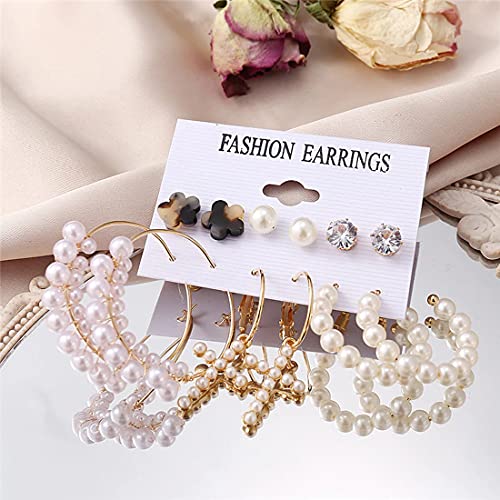 Gold-Toned Plated Earrings Combo (JG-PC-ER-8629)
