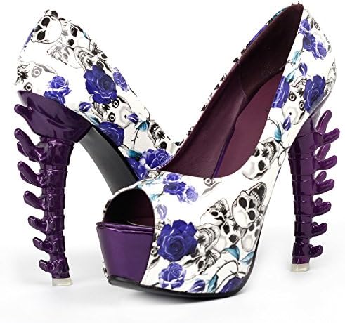 SHOW STORY New Bone High Skull Head Platform Bone Heels Shoes Review | Image 1
