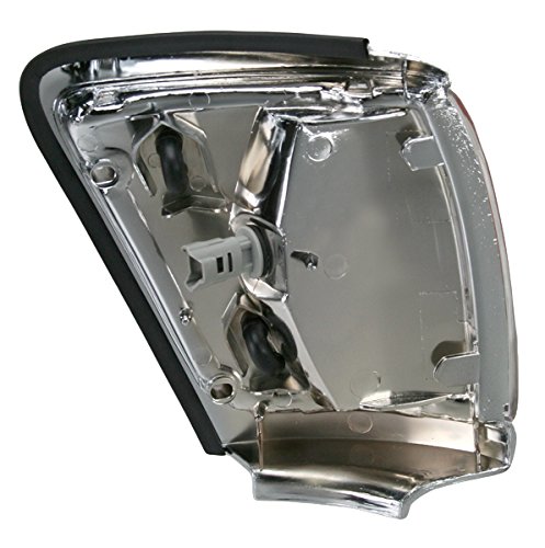 Left Corner Light Chrome Drivers Side Compatible with 1992-1995 Toyota 4Runner TO2520147