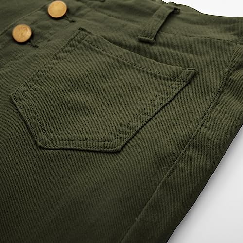 Women's 2025 High Waisted Wide Leg Jeans for Women Stretchy Bell Bottom Jeans Flare Denim Pants3