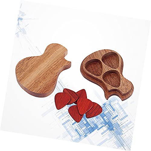 Vaguelly Cadeau Plectre Organisateur Accessoires En Bois Contenant Exquis Cadeaux Médiators Brun Portable Guitariste… - Les Beatles, Paul McCartney, John Lennon, RIngo Starr, George Harrison Vaguelly Cadeau Plectre Organisateur Accessoires En Bois Contenant Exquis Cadeaux Médiators Brun Portable Guitariste… – Image 8