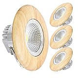 ▶ Luces libres de óxido, sin necesidad de mantenimiento: estas dan un aspecto mucho más elegante y brillante, funcionaron muy bien en la cocina reemplazando todas esas luces de inundación calientes y no muy brillantes.