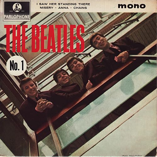 The Beatles No. 1 (I saw her standing there/Misery/Anna(go to him)/Chains)(7″ Vinyl EP)(1978)(Parlaophon GEP 8883) - Les Beatles, Paul McCartney, John Lennon, RIngo Starr, George Harrison The Beatles No. 1 (I saw her standing there/Misery/Anna(go to him)/Chains)(7" Vinyl EP)(1978)(Parlaophon GEP 8883)