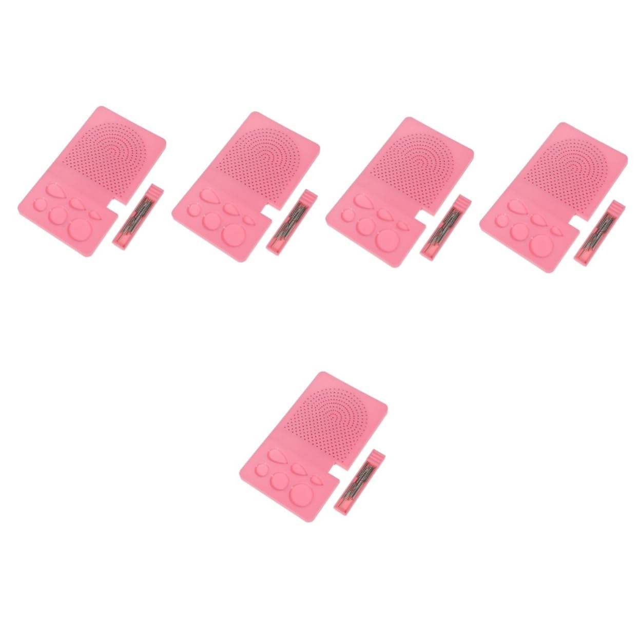 5sets Strumenti per Quilling con Avvolgimento e Aghi Utensili Pratici per Creazioni Artigianali Carta per Decorazioni e Fai Te