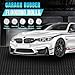 4 x 7 FT Garage Floor Mat, Diamond Plate Rubber Flooring Roll, PVC Garage Flooring Rolls for Under Car, Large SUVs, Pickup Truck, RV, Gym