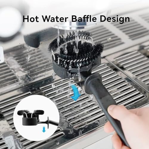 watchget Espresso Machine Cleaning Brush Grouphead Cleaning Brush V2 58mm - Image 6