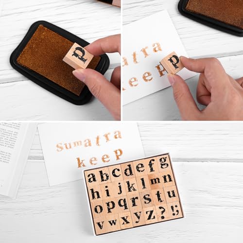 Tampons en bois et caoutchouc Lettre C Dizdkizd scrapbooking carterie DIY