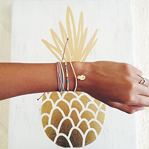 Image of Pura Vida Jewelry Bracelets - 100% Waterproof and Handmade w /Coated Charm