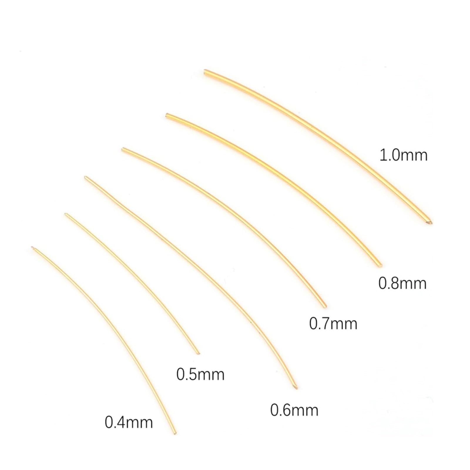 Filo di rame 1 Lunghezza rotolo m-100 m Filo di ottone 0, mm,2,3,4,5,6,7,8(2.5mm 5m)
