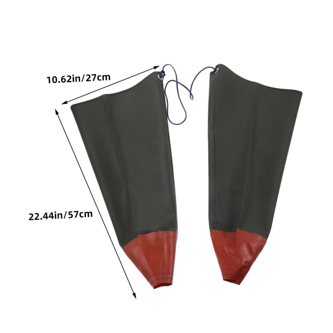 2 Paare Wasserdichte Gummihandschuhe mit Langen Ärmeln Ellenbogenlänge Arbeitsschutzhüllen Flexible Arbeits Angelhandschuhe für Küche Wäsche Haushaltsschutz