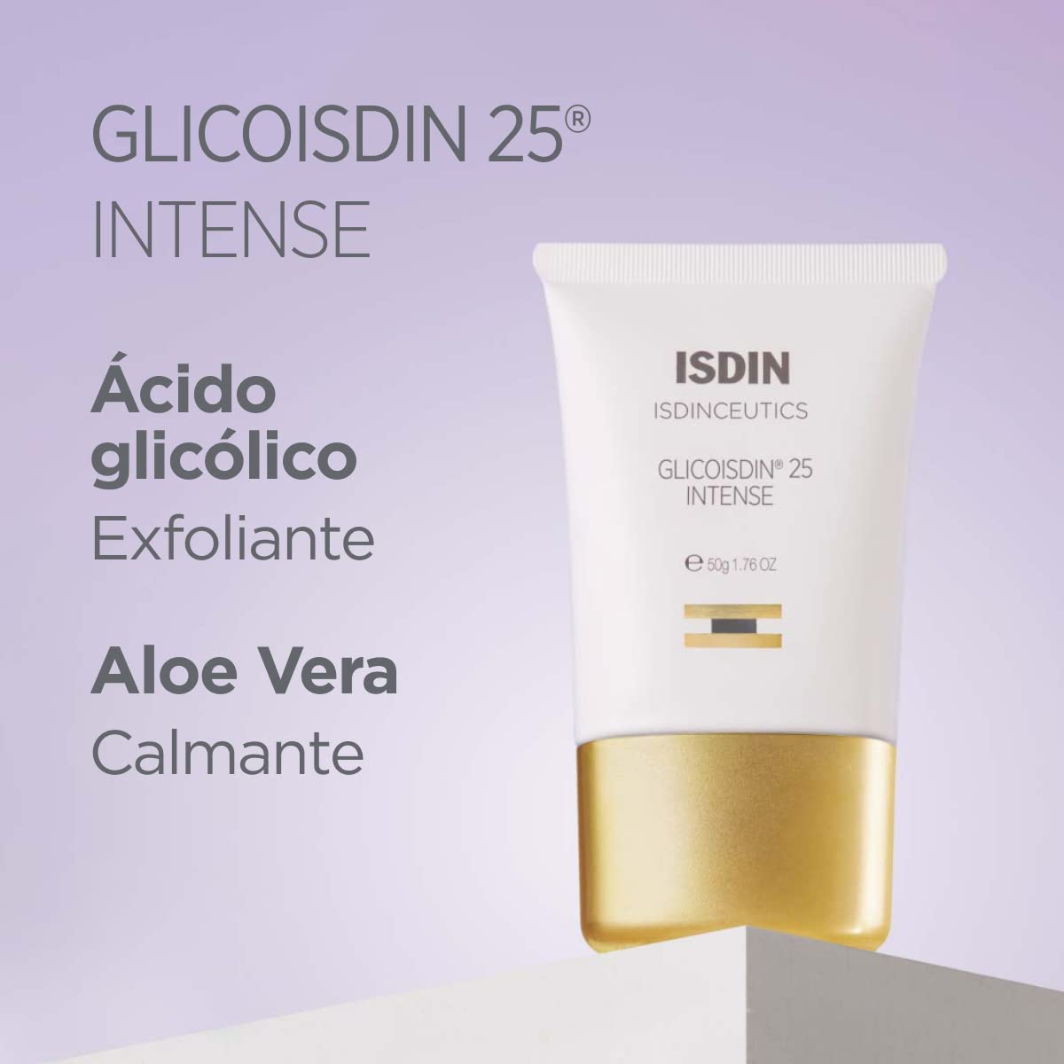 ISDIN Isdinceutics Glicoisdin 25 Gel Exfoliante con Ácido Glicólico, Acción Exfoliante para Una Piel Renovada, 25 g