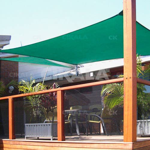 Tela Toldo Sombreamento Verde 5x3 Mts Shade + Brinde Kit Fixação