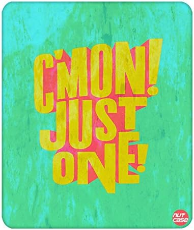 Nutcase Designer Rectangle Mouse Pad Non-Slip Rubber Base - Cemon Just One