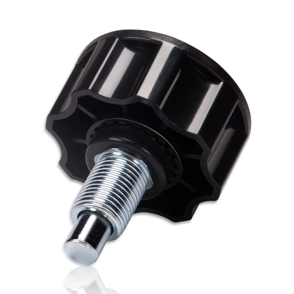 1 Pcs Pop Pin Spinning Bike Pull Pin Spring Knob Screw Replacement Parts for Fitness Equipment Exercise Machines M16 Knob