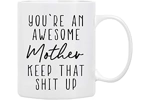 11oz BLUE RIBBON Coffee Mug - You're An Awesome MOTHER