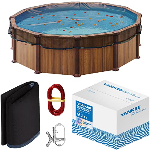 Yankee Pool Leaf Net Cover for 21 Ft Round Above-Ground Pool