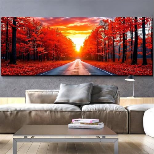 Broderie Diamant Kit Complet Grand Format Arbre pour Loisirs Créatifs Adultes Mefooge 80x220cm