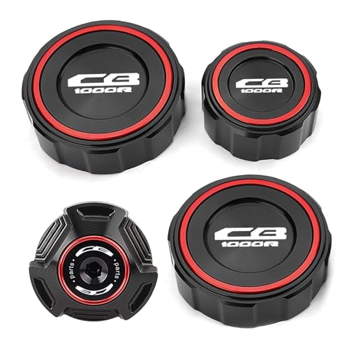 HONDAp CB1000R CB 1000R CB 1000 R 2009-2015 2016 CNC I[goCtgAu[Lt[hU[o[Jo[GWICtB[Lbv(Red Combo (4pcs))