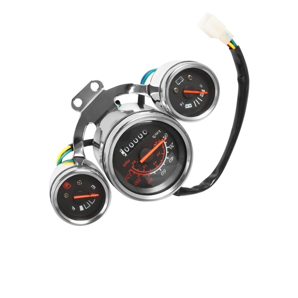 Tachimetro Accessori Universali Per Moto Digitali Strumento Tachimetro Contachilometri Contagiri Misuratore KM/H Assemblaggio