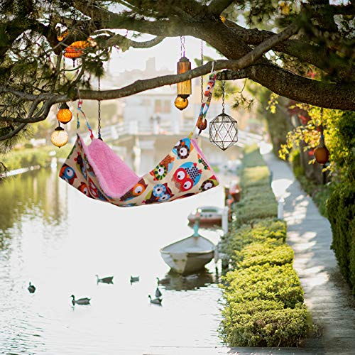 VILLCASE Pequeno Animal Rede Manter Aquecido Animal de Estimação Rede Balanço Suave Engrossar Cama d