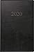 Produktbild rido/idé 701105490 Taschenkalender partner/Industrie I (2 Seiten = 1 Woche, 72 x 112 mm, Kunstleder-Einband Prestige, Kalendarium 2020) schwarz