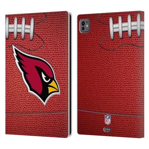 Étui iPad Pro 11 M4 Anti Choc Portefeuille Cuir NFL Arizona Cardinals