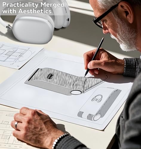 image for Kosker Headphone Stand, Wall Mount Headset Hanger, Gaming Headphone Ho